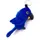 Onwomania Plüschtier Stofftier Kuscheltier Vogel Papagei Hyazinth Ara Blau
