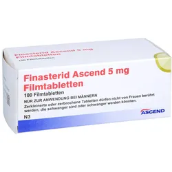 Finasterid Ascend 5 mg Filmtabletten 100 St
