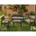 Dmora Outdoor-Lounge-Set 4-tlg. Anthrazit