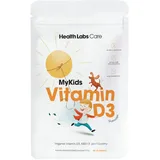 HEALT LABS CARE Vitamin D3 Gummies für Kinder, 1000 IE pro Portion, Ohne Zuckerzusatz oder Süßungsmittel, Vegan, Glutenfrei & Lactosefrei, Vitamin D Kinder, Laborgeprüft, 60 fruchtige Gummies