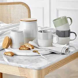 BUTLERS Aufbewahrungsdose ME TIME 1-tlg. Weiß