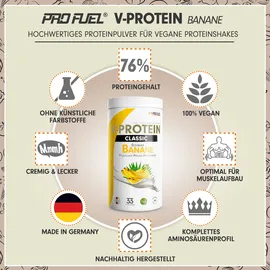 ProFuel V-Protein Classic Banane Pulver 1000 g