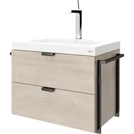 Playboy Waschtisch »Janice«, mit Waschbecken und Handtuchhaltern