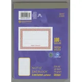 Ursus Ursus® Notizblock OE DIN A6 kariert, 1 Block