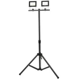 UniTec LED Strahler mit Stativ anthrazit 2 x 20 W 1700 lm