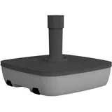 Eda Schirmständer 25/40 kg Kunststoff Grau