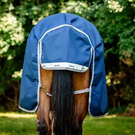 Horseware Amigo Bravo 12 Turnout Wug Medium 250g 145 cm Navy/Grau/Silber