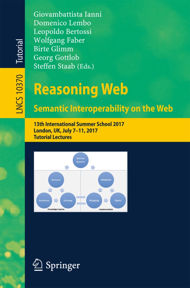Reasoning Web. Semantic Interoperability On The Web  Kartoniert (TB)