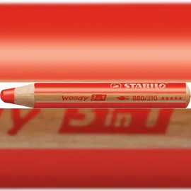 Stabilo Woody 3 in 1 Buntstift 6 St. inkl. Spitzer
