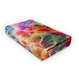 Skins4u Aufkleber Konsolen Skins für Nintendo Wii U inklusive Wii U Tablet Controller Aufkleber Wrapping Schutzfolie WiiU Set Braided