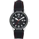 Adora AN2287 Nautic Herren Uhr Quarz Edelstahl Silikon