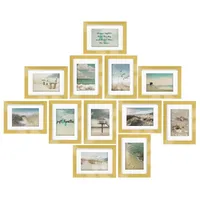 Bomoe Ocean Bilderrahmen Set Gold