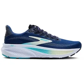 Brooks Ghost 17 Damen Slim Navy/Green/Turquoise 40,5