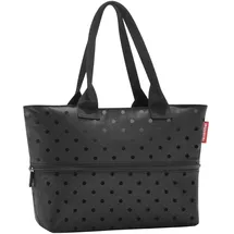 Reisenthel Shopper e1 glossy dots black