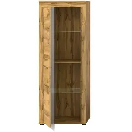 Möbel Boss Vitrine Jam 60 x 159 x 35 cm Eiche Wotan