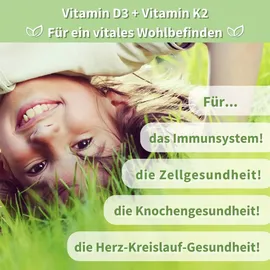 vitacrest Vitamin D3 + K2 für Kinder ab 1 Jahr Tropfen 10 ml