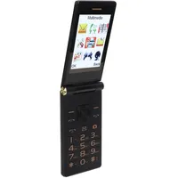 Clamshell Handy, 2G Dual SIM Senioren Klapphandy, 2,8 Zoll HD Bildschirm, 32 MB 32 MB ROM, One Touch Zifferblatt, Große Taste und Klarer Sound, 5900 MAh Langes Standby
