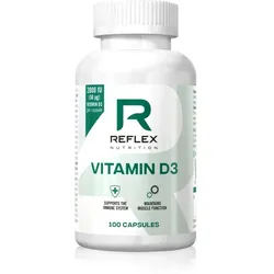 Reflex Nutrition Vitamin D3 100 pcs Kapseln mit Vitamin D 100 KAP