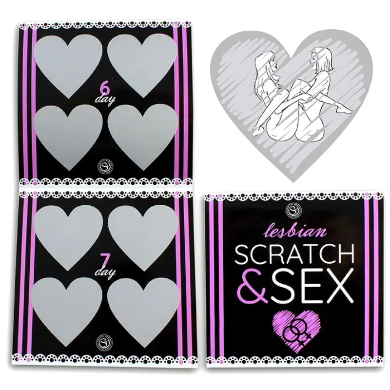 SECRETPLAY - SCRATCH & SEXSPIEL FÜR PAARE LESBISCHE STELLUNGEN (ES/EN/FR/PT/DE)
