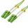 Roline LWL-Kabel 50/125μm OM5, LC/LC, LSOH, grün,