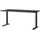 KADIMA DESIGN Schreibtisch höheneinstellbar "Stuttgart" 68-91cm Graphit 160x80cm, C-Fuß