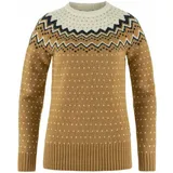 Övik Knit Pullover Buckwheat Brown Chalk White M