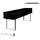 TexDeko Biertischhusse 3/8 220 x 50 x 30 cm Schwarz