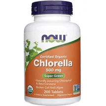 NOW Foods Organische Chlorella Tabletten 200 St.