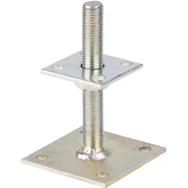 GAH Alberts Zaunpfosten 70 x 70 mm Stahl verzinkt