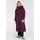 ICEPEAK Steppmantel "ADDIA", Damen, Gr. 42, lila (plum), Steppware, Obermaterial: 100% Polyester. Futter: 100% Polyester. Wattierung: 100% Polyester, sportlich, Basic knielang, Langarm abgerundeter Saum mit Windstopper, Mäntel, mit Markenlederpatch am Oberarm