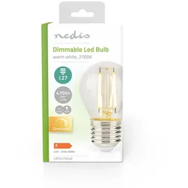 Nedis Nedis, Retro LED Filamentlampe G45 E27 4,5W dimmbar