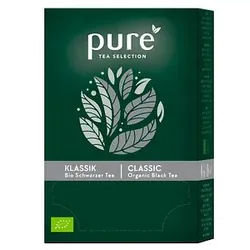 pure Klassik Schwarzer Tee Bio-Tee 25 Portionen