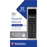 Verbatim Keypad Secure 32GB USB 3.1 schwarz (49430)