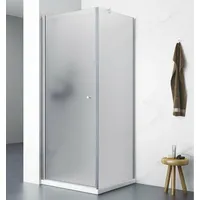 a&n&a aQualine Pilot Duschkabine mit Drehtür 70 x 70 cm Brick Glas Aqualine-PT070-01-SET