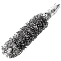 Lessmann Rohrbürste L.115mm D.14mm Stahldraht gewellt Besatz-L.80mm LESSMANN