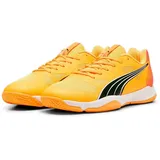 Puma Eliminate Turbo Indoor Court Shoe, Sun Stream-Sunset glow-puma Black, 41 EU