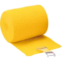 HÖGA Lastic-Color, gelb, 8 cm x 5 m gedehnt, dauerelastische Idealbinde, 1er Pack (1 x 0.047 kg)