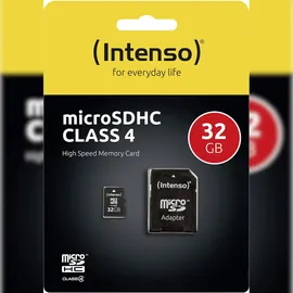 Intenso microSD Class 4 + SD-Adapter 32 GB