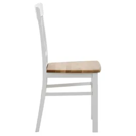 Andas Esszimmerstuhl ANDAS "Tatra TOPSELLER", weiß (weiß, eiche), B:42cm H:93cm T:50cm, Massivholz, Stühle, Esszimmerstuhl, Holzstuhl im 2er, 4er oder 6er-Set, Küchenstuhl Landhaus