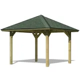 Karibu Pavillon Bergen 1 Set Aktion kdi mit Schindeln