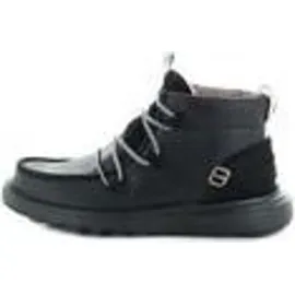 HEYDUDE Hey Dude Reyes Stiefel aus Wolle, Schwarz/Schwarz, 38 - 38
