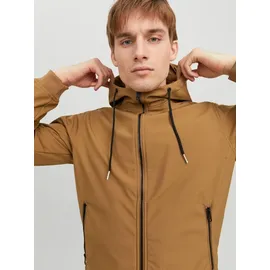 JACK & JONES Herren JJEBASIC Softshell Hood NOOS Kurzjacke, Otter,M