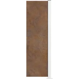 Ambiente Home Glaszaun Erweiterungsset 187 x 55,7 cm Weiß