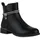 VAN HILL Damen Klassische Stiefeletten Zierperlen Schuhe 840507 213000 Schwarz PU, 39 - 39