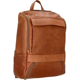 The Chesterfield Brand Rich Business-Rucksack Leder 45 cm Laptopfach braun