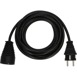 Brennenstuhl Verlängerungskabel H05VV-F 3 G1,5 schwarz, schwarz, 1165441