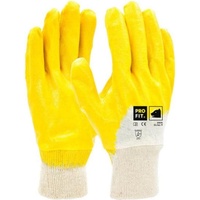 Pro-Fit Basic Nitril-Handschuh gelb Gr. 8