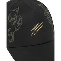 Plein Sport Tiger Baseball Cap schwarz/gold ONE SIZE