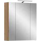 xonox.home Ice 3-türig 120 cm Eiche
