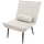 ML DESIGN modern liv Relaxsessel Kunstleder 97 x 100 x 79 cm Creme ergonomisch